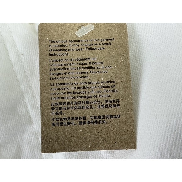 Levi's Wedgie Straight Women's Jeans Size 30x28 White High Rise Snug Hip Thigh - Picture 7 of 10